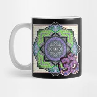 Purple Om Mandala Mug